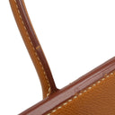 エルメス HERMES バーキン35 ゴールド ヴォーエプソン ハンドバッグ ゴールド金具 茶