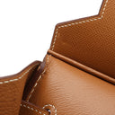 エルメス HERMES バーキン35 ゴールド ヴォーエプソン ハンドバッグ ゴールド金具 茶