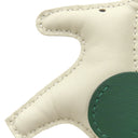 エルメス HERMES ロデオPM ペガサス クレ×ショコラ×ヴェールモワイヤン アニューミロ バッグチャーム オフホワイト こげ茶 緑