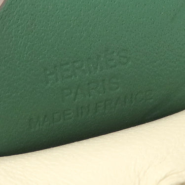 エルメス HERMES ロデオPM ペガサス クレ×ショコラ×ヴェールモワイヤン アニューミロ バッグチャーム オフホワイト こげ茶 緑