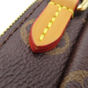 ルイヴィトン LOUIS VUITTON LVスクエアード ダブルフォンポーチ M81005 モノグラムストライプ モノグラム ストライプキャンバス ショルダーバッグ ゴールド金具 茶 NIGOコラボ