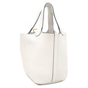 エルメス HERMES ピコタンロックPM ニューホワイト トリヨンクレマンス ハンドバッグ ゴールド金具 新品 未使用 白