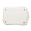 エルメス HERMES ピコタンロックPM ニューホワイト トリヨンクレマンス ハンドバッグ ゴールド金具 新品 未使用 白