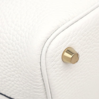 エルメス HERMES ピコタンロックPM ニューホワイト トリヨンクレマンス ハンドバッグ ゴールド金具 新品 未使用 白