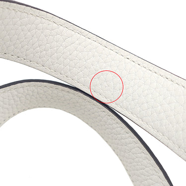 エルメス HERMES ピコタンロックPM ニューホワイト トリヨンクレマンス ハンドバッグ ゴールド金具 新品 未使用 白