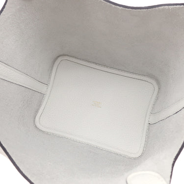 エルメス HERMES ピコタンロックPM ニューホワイト トリヨンクレマンス ハンドバッグ ゴールド金具 新品 未使用 白