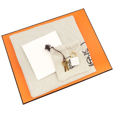 エルメス HERMES ピコタンロックPM ニューホワイト トリヨンクレマンス ハンドバッグ ゴールド金具 新品 未使用 白