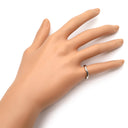 ティファニー Tiffany & Co カーブド バンドリング ペアリング プラチナシルバー Pt950 リング 指輪 Tiffany&Co. T＆CO. 15号