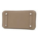 エルメス HERMES バーキン25 エトゥープ トゴ ハンドバッグ シルバー金具 新品 未使用 グレージュ