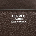 エルメス HERMES バーキン30 ショコラ トゴ ハンドバッグ シルバー金具 茶