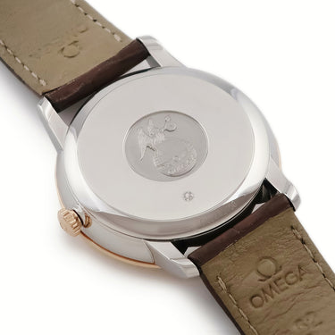 腕時計 オメガ OMEGA デ ヴィル プレステージ コーアクシャル クロノメーター 424.23.40.21.02.001 自動巻き メンズ OH済 RG×SS