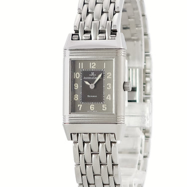 腕時計 ジャガールクルト JAEGER LECOULTRE レベルソ シャドー レディ 261.8.86 261.880.864 手巻き レディース OH済み スクエア 角型