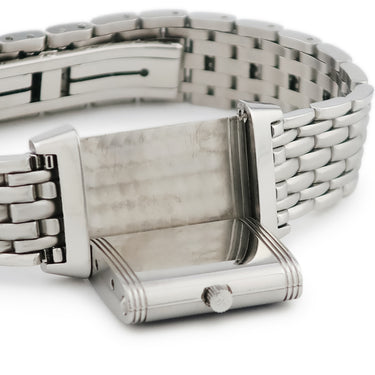 腕時計 ジャガールクルト JAEGER LECOULTRE レベルソ シャドー レディ 261.8.86 261.880.864 手巻き レディース OH済み スクエア 角型