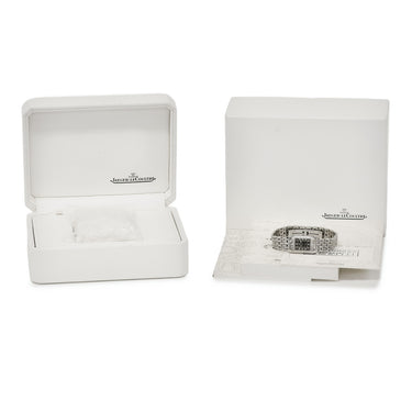 腕時計 ジャガールクルト JAEGER LECOULTRE レベルソ シャドー レディ 261.8.86 261.880.864 手巻き レディース OH済み スクエア 角型