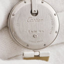 腕時計 カルティエ Cartier カプティブ ドゥ カルティエ WG600012 クオーツ メンズ レディース K18WG無垢 純正ダイヤ 青針