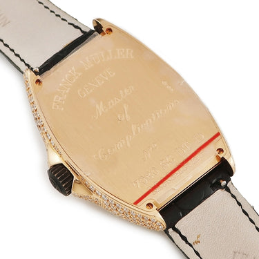 腕時計 フランクミュラー FRANCK MULLER トノウカーベックス マリナー 7080 SC DT MAR D 自動巻き メンズ K18RG無垢 純正ダイヤ ギヨシェ