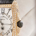 腕時計 フランクミュラー FRANCK MULLER トノウカーベックス マリナー 7080 SC DT MAR D 自動巻き メンズ K18RG無垢 純正ダイヤ ギヨシェ