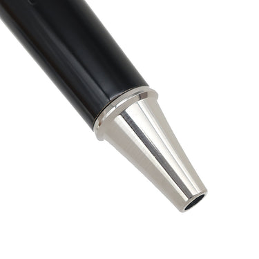 モンブラン Montblanc マイスターシュテュック プラチナ クラシック ブラック×シルバー メタル プレシャスレジン ボールペン 芯なし