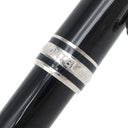 モンブラン Montblanc マイスターシュテュック プラチナ クラシック ブラック×シルバー メタル プレシャスレジン ボールペン 芯なし