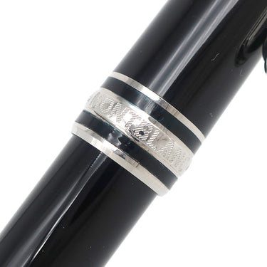 モンブラン Montblanc マイスターシュテュック プラチナ クラシック ブラック×シルバー メタル プレシャスレジン ボールペン 芯なし