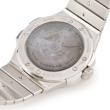 腕時計 ショパール CHOPARD アルパイン イーグル ラージ 41 SHIKKOKU 漆黒 298600-3021 自動巻き メンズ 新品同様 ブラック 日本限定