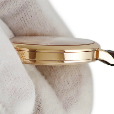 腕時計 ランゲ&ゾーネ LANGE&SOHNE サクソニア 216.032 LS2164AD 手巻き メンズ K18PG無垢 バー ラウンド スモールセコンド スモセコ