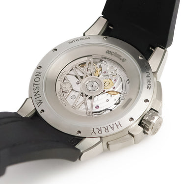 腕時計 ハリーウィンストン Harry Winston プロジェクト Z15 OCEASR42ZZ001 自動巻き メンズ シースルーバック レトログラード 限定