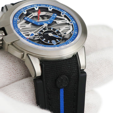 腕時計 ハリーウィンストン Harry Winston プロジェクト Z15 OCEASR42ZZ001 自動巻き メンズ シースルーバック レトログラード 限定