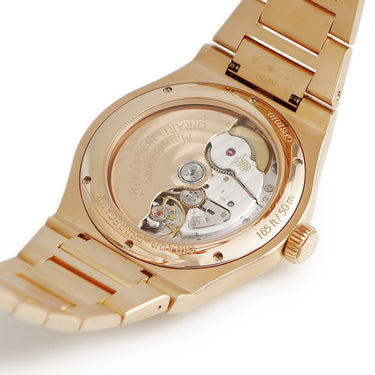 腕時計 ジラールペルゴ GIRARD PERREGAUX ロレアート 42mm 81010-52-436-52A 自動巻き メンズ K18PG無垢 ピンクゴールド ウルトラマリンブルー