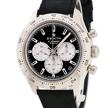 腕時計 ゼニス ZENITH クロノマスター スポーツ ヨシダスペシャル 65.3101.3600/21.C920 自動巻き メンズ K18WG無垢 黒 限定15本