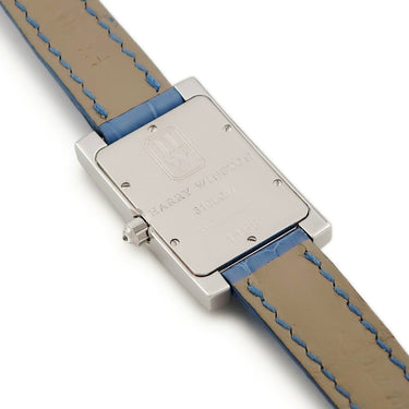 腕時計 ハリーウィンストン Harry Winston アヴェニュー オーロラ 310/LQWL.M/A01 クオーツ レディース K18WG無垢 純正ダイヤ&サファイア