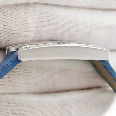 腕時計 ハリーウィンストン Harry Winston アヴェニュー オーロラ 310/LQWL.M/A01 クオーツ レディース K18WG無垢 純正ダイヤ&サファイア