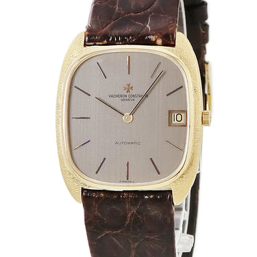 腕時計 ヴァシュロン・コンスタンタン VACHERON CONSTANTIN ヴィンテージ 2045Q 自動巻き メンズ レディース K18YG無垢 バー デイト スリム