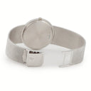 腕時計 オーデマピゲ AUDEMARS PIGUET 手巻き メンズ K18WG無垢 ホワイトゴールド ブラック 黒 一体型メッシュブレス ラウンド