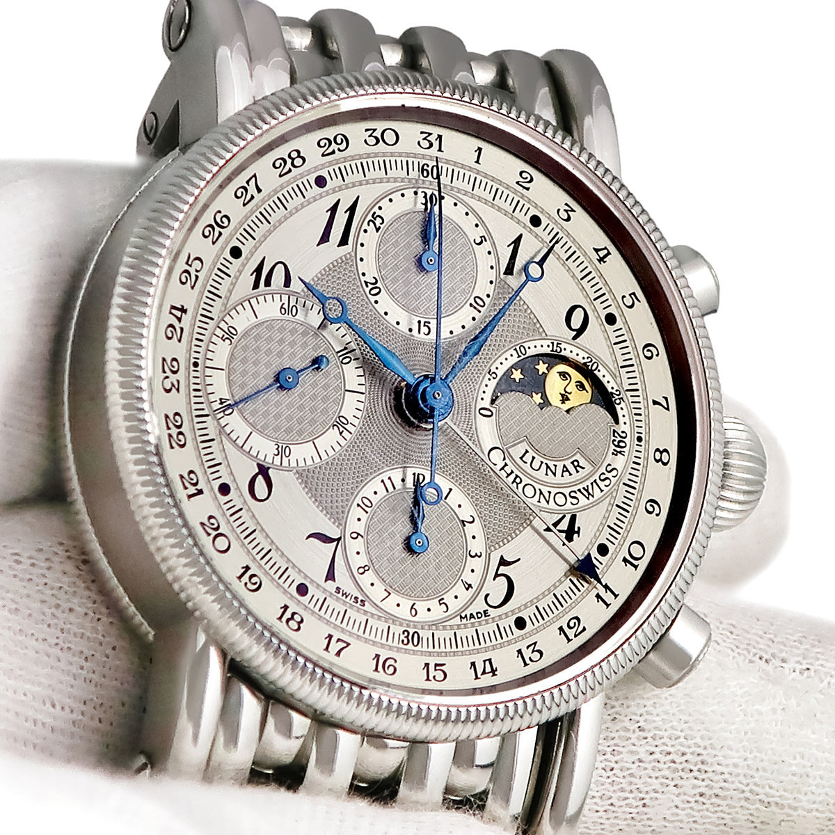 クロノスイス CHRONOSWISS ルナ クロノグラフ CH7523L 自動巻き