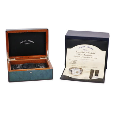 腕時計 フランクミュラー FRANCK MULLER インペリアル トゥールビヨン 7851 T D 手巻き メンズ K18WG無垢 純正ダイヤ トノウ ギヨシェ