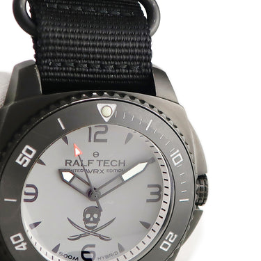 腕時計 ラルフテック RALF TECH WRX O ハイブリッド パイレーツ シャドウ リミテッド エディション クオーツ メンズ 充電式 グレー 限定