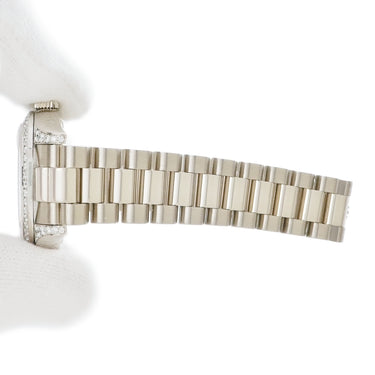 腕時計 ロレックス ROLEX デイトジャスト 31 178159 ランダム番 自動巻き レディース ランダム番 K18WG無垢 純正ダイヤ＆サファイア