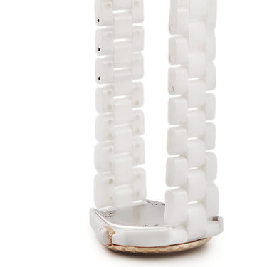 腕時計 シャネル CHANEL J12-365 H3843 自動巻き メンズ K18ベージュゴールド×セラミック コンビ 純正ダイヤ デイト ギヨシェ