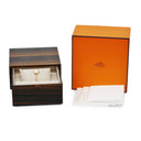 腕時計 エルメス HERMES フォーブル FG1.171 クオーツ レディース K18PG無垢製 純正ダイヤ ピンクゴールド ホワイト 白