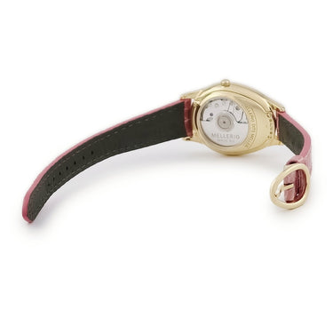 腕時計 メレリオディメレー MELLERIO dits MELLER ミニ Mカット サクラエディション 自動巻き レディース K18YG無垢 純正ダイヤ 桜 ピンク