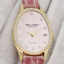 腕時計 メレリオディメレー MELLERIO dits MELLER ミニ Mカット サクラエディション 自動巻き レディース K18YG無垢 純正ダイヤ 桜 ピンク