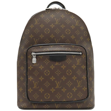 ルイヴィトン LOUIS VUITTON ジョッシュ NV M45349 モノグラムマカサー モノグラムマカサー リュック・デイパック シルバー金具 茶