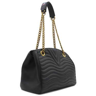 ルイヴィトン LOUIS VUITTON ニューウェーブ チェーントート M51496 ノワール カーフレザー ショルダーバッグ ゴールド金具 黒