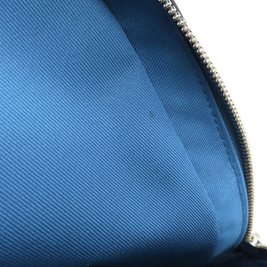 ルイヴィトン LOUIS VUITTON ジョッシュ N42413  ダミエグラフィットネオン ダミエグラフィットキャンバス リュック・デイパック シルバー金具 黒 青