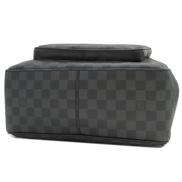 ルイヴィトン LOUIS VUITTON ジョッシュ N42413  ダミエグラフィットネオン ダミエグラフィットキャンバス リュック・デイパック シルバー金具 黒 青