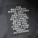 マークジェイコブス MARC JACOBS THE LARGE BACKPACK DTM M0015772 ブラック ナイロン リュック・デイパック ブラック金具 黒