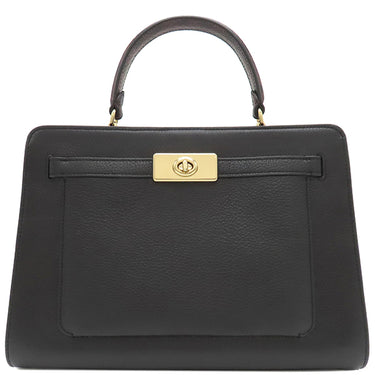 コーチ COACH レーン キャリー オール C8211 ブラックマルチ リファインドペブルレザー スネークエンボスドレザー 2WAYバッグ ゴールド金具 黒 ハンドバッグ ショルダー