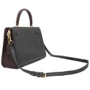 コーチ COACH レーン キャリー オール C8211 ブラックマルチ リファインドペブルレザー スネークエンボスドレザー 2WAYバッグ ゴールド金具 黒 ハンドバッグ ショルダー