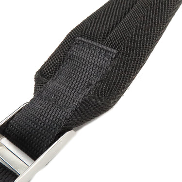 プラダ PRADA TESSUTO バックパック ブラック ナイロン リュック・デイパック シルバー金具 黒 トライアングルロゴ